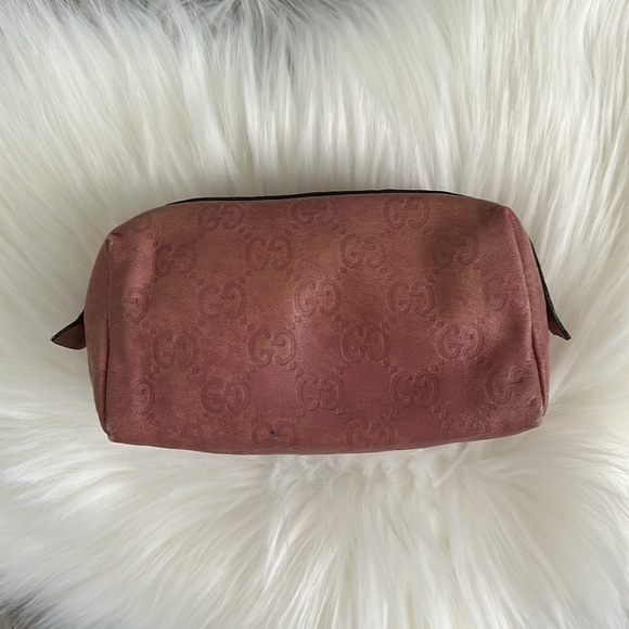 Authentic Gucci Pouch Guccissima pink bag - Picture 2 of 11